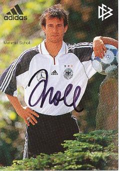 Mehmet Scholl  DFB  EM 2000  Fußball Autogrammkarte original signiert 