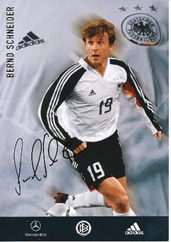 Bernd Schneider  DFB  EM 2004  Fußball Autogrammkarte original signiert 