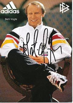 Berti Vogts  DFB  EM 1996  Fußball Autogrammkarte original signiert 