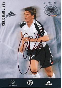 Christian Ziege  DFB  EM 2004  Fußball Autogrammkarte original signiert 