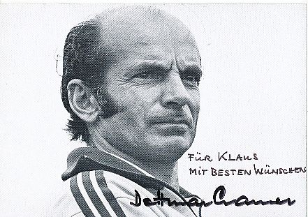 Dettmar Cramer † 2015    FC Bayern München Fußball  Autogrammkarte  original signiert 