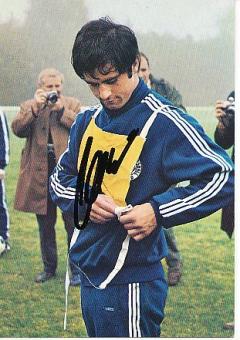 Gerd Müller † 2021   DFB   WM 1970 Bergmann Fußball 10 x 15 cm Autogrammkarte original signiert 