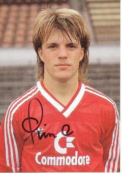 Lars Lunde 1987/88  FC Bayern München Fußball Autogrammkarte  original signiert 