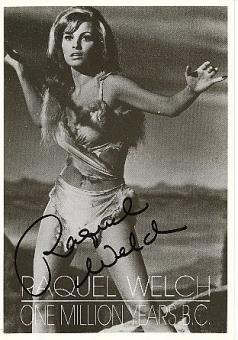 Raquel Welch † 2023  Film + TV Autogrammkarte original signiert 