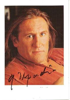 Gerard Depardieu  Film + TV Autogrammkarte original signiert 