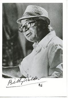 Billy Wilder † 2002  Regisseur  Film + TV Autogrammkarte original signiert 