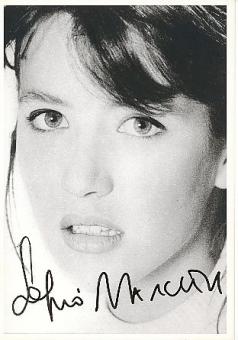 Sophie Marceau  Film + TV Autogrammkarte original signiert 