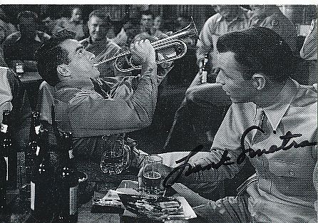 Frank Sinatra † 1998  Film + TV Autogrammkarte original signiert 