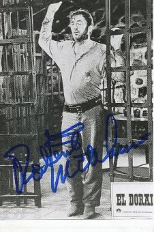Robert Mitchum † 1997  Film & TV Autogramm Foto original signiert 