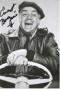 Ernest Borgnine † 2012  Film & TV Autogramm Foto original signiert 