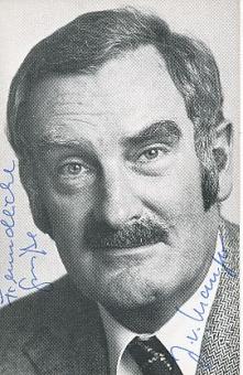 Jürgen von Manger † 1994  Film & TV Autogrammkarte original signiert 