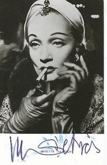 Marlene Dietrich † 1992  Film & TV Autogrammkarte original signiert 