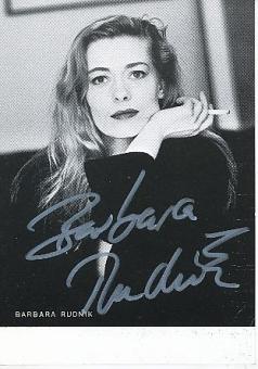 Barbara Rudnik  † 2009  Film & TV  Autogrammkarte  original signiert 
