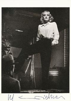 Marlene Dietrich  † 1992   Film & TV  Autogrammkarte  original signiert 