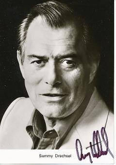 Sammy Drechsel † 1986   Film & TV  Autogrammkarte  original signiert 