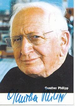 Gunther Philipp †  2003  Film & TV  Autogrammkarte  original signiert 