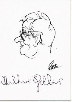 Walter Giller  † 2011   Film & TV  Autogrammkarte  original signiert 