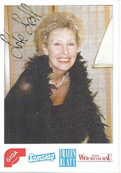 Lotte Ledl   Film & TV  Autogrammkarte  original signiert 