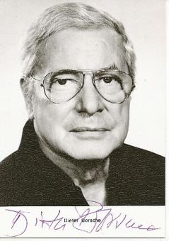 Dieter Borsche † 1982  Film &  TV  Autogrammkarte  original signiert 