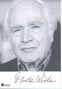 Martin Walser   Schriftsteller Literatur  Autogrammkarte  original signiert 