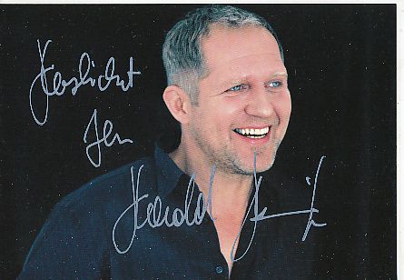 Harald Krassnitzer   Film &  TV  Autogrammkarte  original signiert 