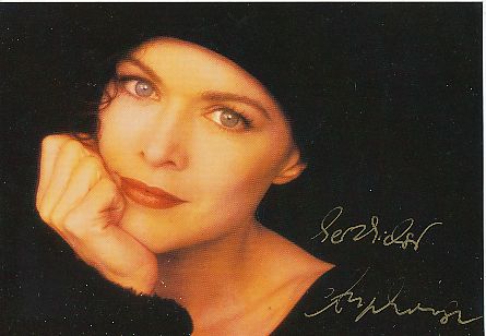 Anja Kruse   Film &  TV  Autogrammkarte  original signiert 