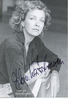 Gila von Weitershausen   Film &  TV  Autogrammkarte  original signiert 