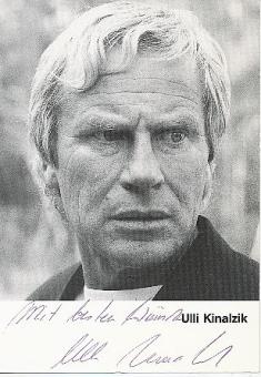 Ulli Kinalzik  Film &  TV  Autogrammkarte  original signiert 