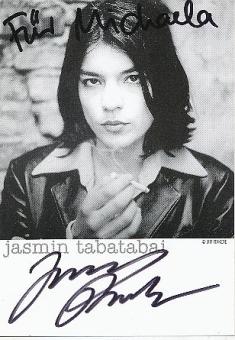 Jasmin Tabatabai  Film &  TV  Autogrammkarte  original signiert 