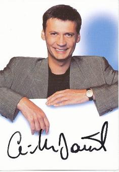 Günther Jauch   TV  Autogrammkarte  original signiert 
