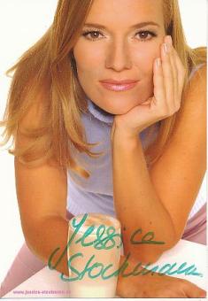 Jessica Stockmann  Film &  TV  Autogrammkarte  original signiert 