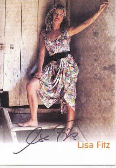 Lisa Fitz  Musik  &  TV  Autogrammkarte  original signiert 