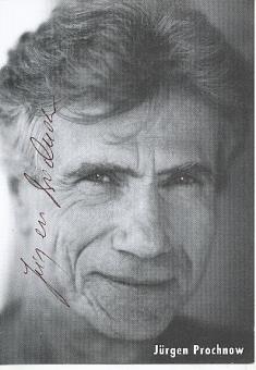 Jürgen Prochnow  Film &  TV  Autogrammkarte  original signiert 