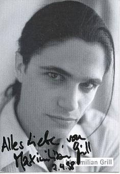 Maximilian Grill   Film &  TV  Autogrammkarte  original signiert 