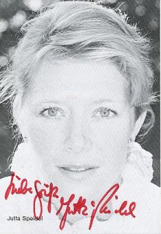 Jutta Speidel   Film &  TV  Autogrammkarte  original signiert 