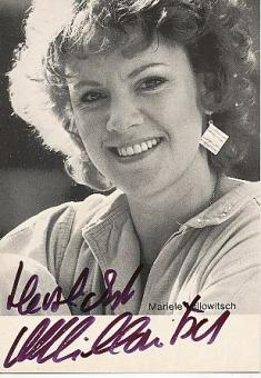 Mariele Millowitsch  Film &  TV  Autogrammkarte  original signiert 