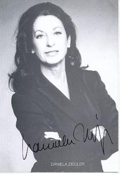 Daniela Ziegler  Film &  TV  Autogrammkarte  original signiert 