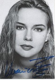 Veronica Ferres  Film &  TV  Autogrammkarte  original signiert 