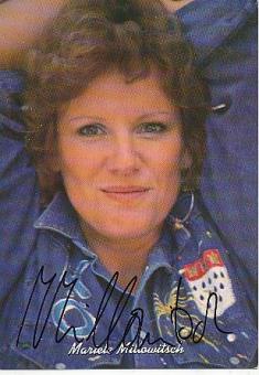 Mariele Millowitsch  Film &  TV  Autogrammkarte  original signiert 