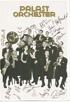 Palast Orchester  Musik  Autogrammkarte original signiert 