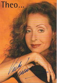 Vicky Leandros   Musik  Autogrammkarte original signiert 