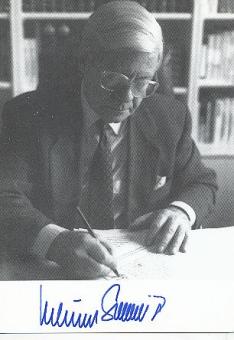 Helmut Schmidt † 2015  Bundeskanzler  Politik Autogrammkarte  original signiert 