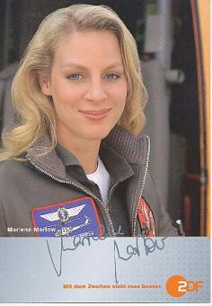 Marlene Marlow Die Rettungsflieger   ZDF Serien  TV  Autogrammkarte original signiert 