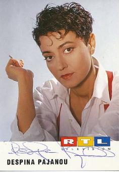 Despina Pajanou   RTL  TV  Autogrammkarte original signiert 