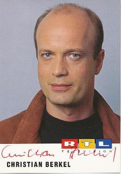 Christian Berkel  RTL  TV  Autogrammkarte original signiert 