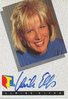 Ulrike Elfes    RTL  TV  Autogrammkarte original signiert 