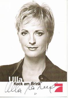 Ulla Kock am Brink  Pro 7  TV  Autogrammkarte original signiert 