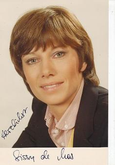 Sissy de Mas  ZDF  TV Autogramm Foto original signiert 