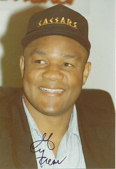 George Foreman USA Weltmeister Boxen  Autogramm Foto original signiert 