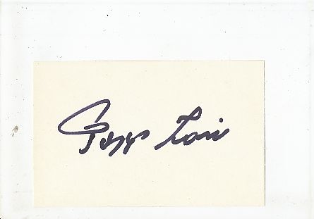 Laszlo Papp † 2003 Ungarn 3 x Olympiasieger Boxen  Autogramm Karte  original signiert 